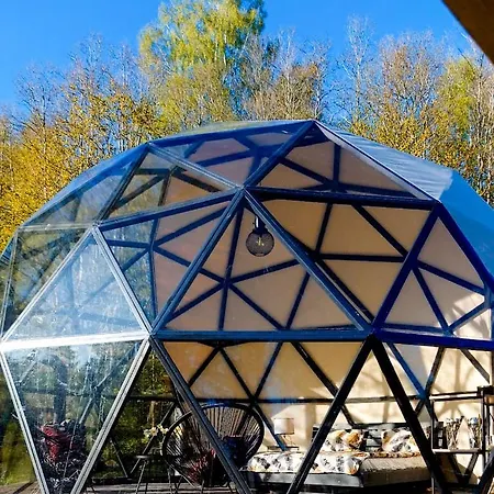 Glamping Dome Tent 'river' Luxussátor *